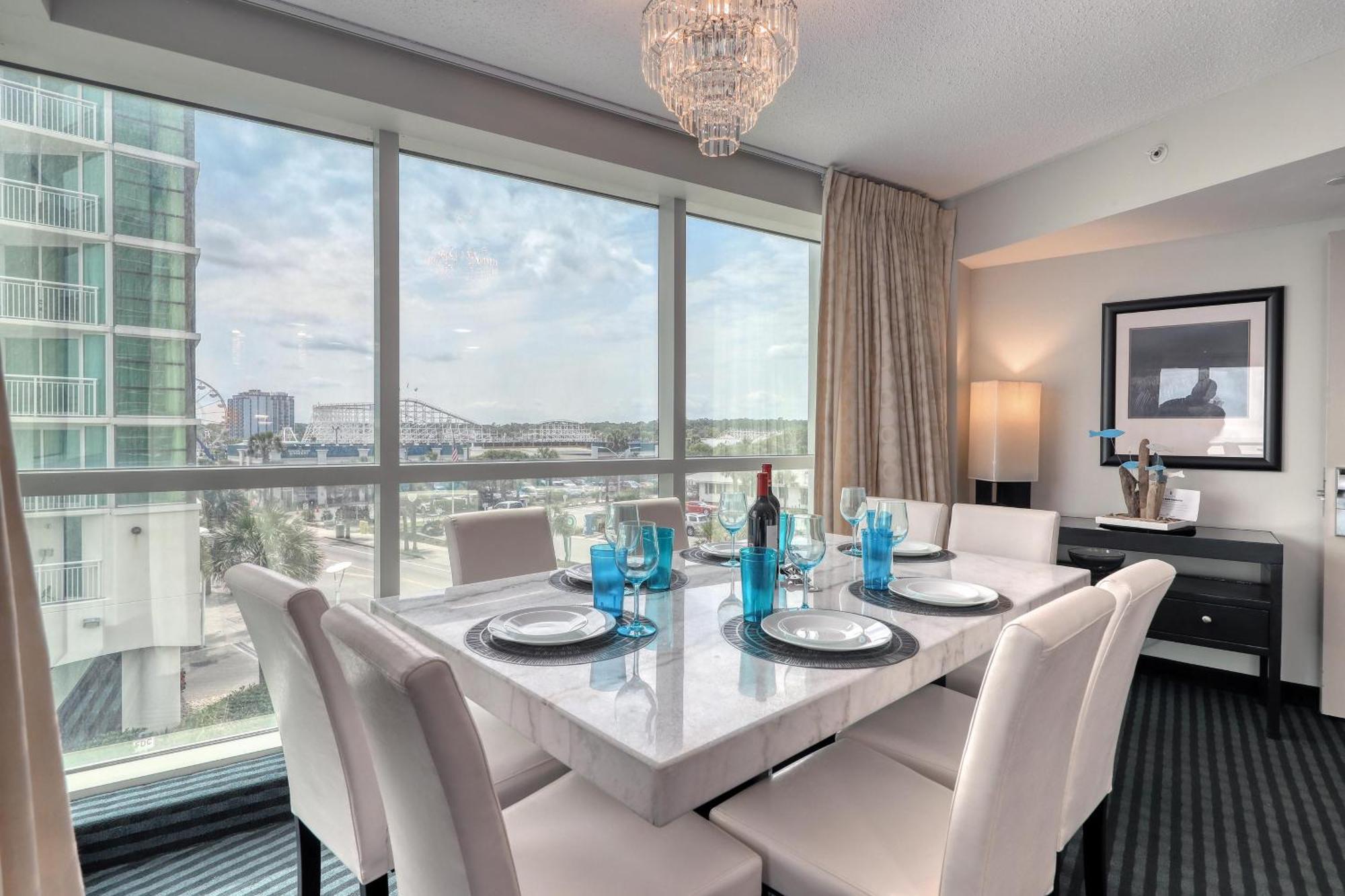 Вилла 107 S Ocean Blvd, 0308 - Ocean Front Sleeps 6 Миртл-Бич Экстерьер фото